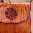 orange Wasserschlange
